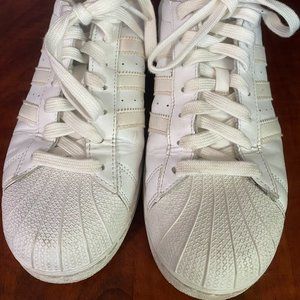 Adidas Superstar White Women’s Sneaker – 9.5